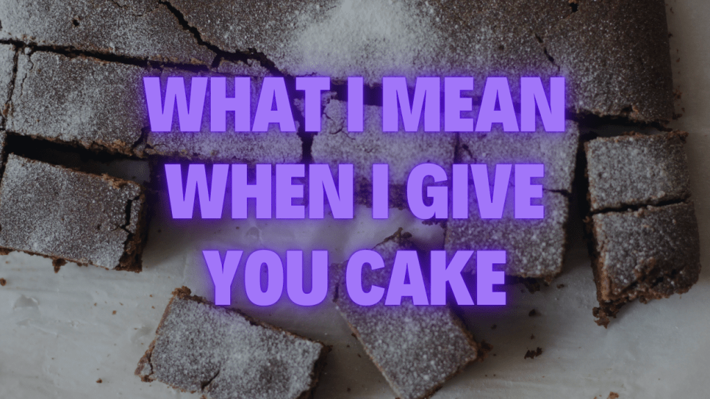 I Give The Gifts I Want to Receive